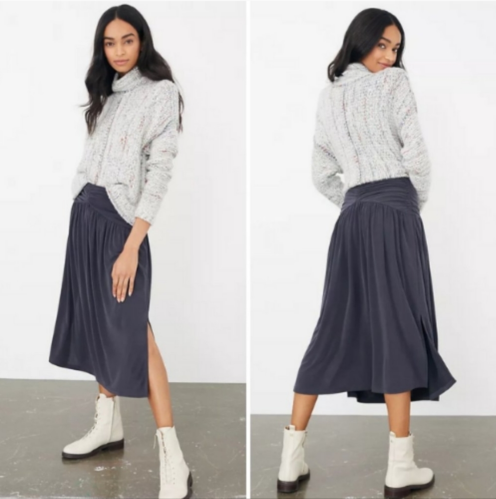 Anthropologie Bianca Midi Skirt Small
